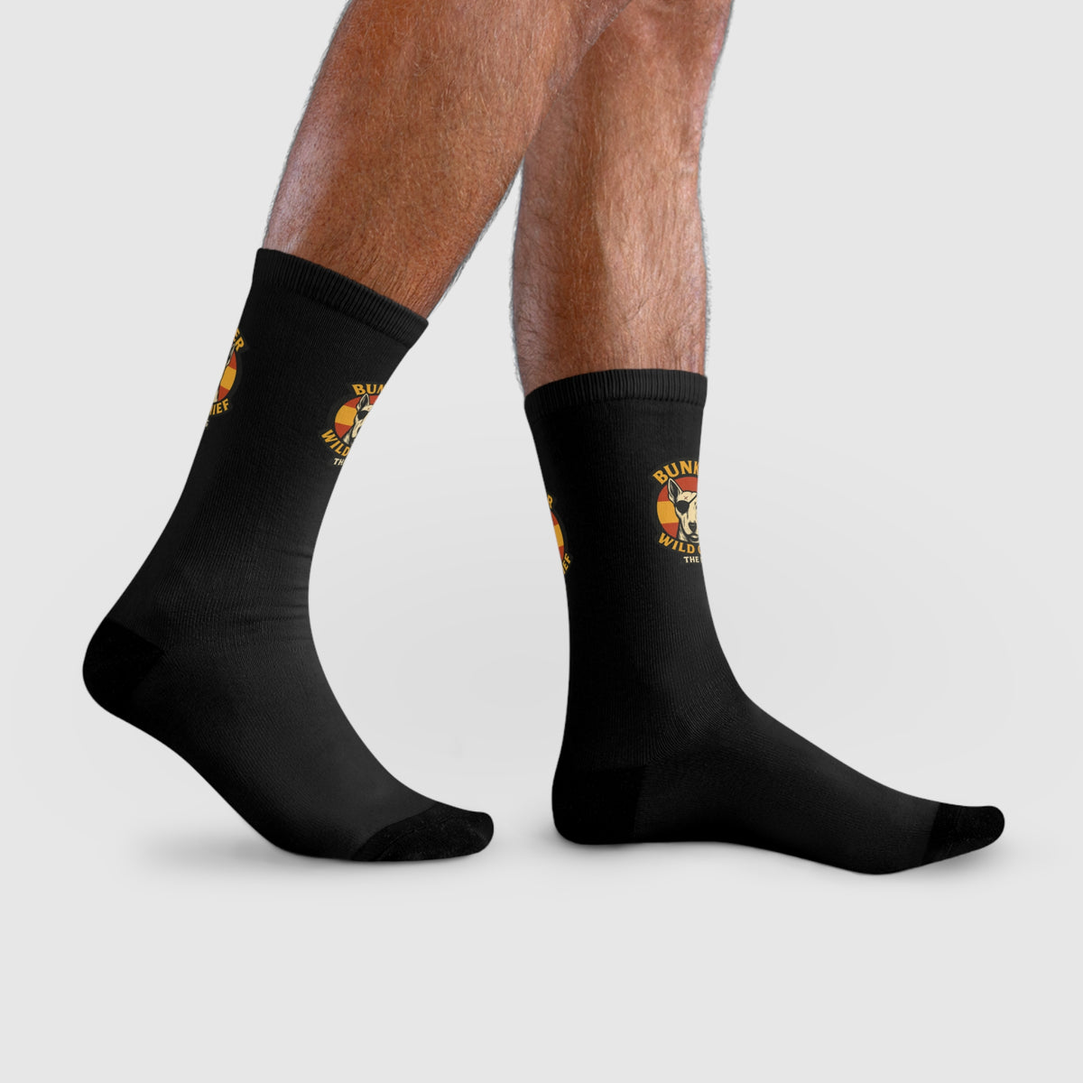 Bunker WC Spanish Flag Black Socks BL