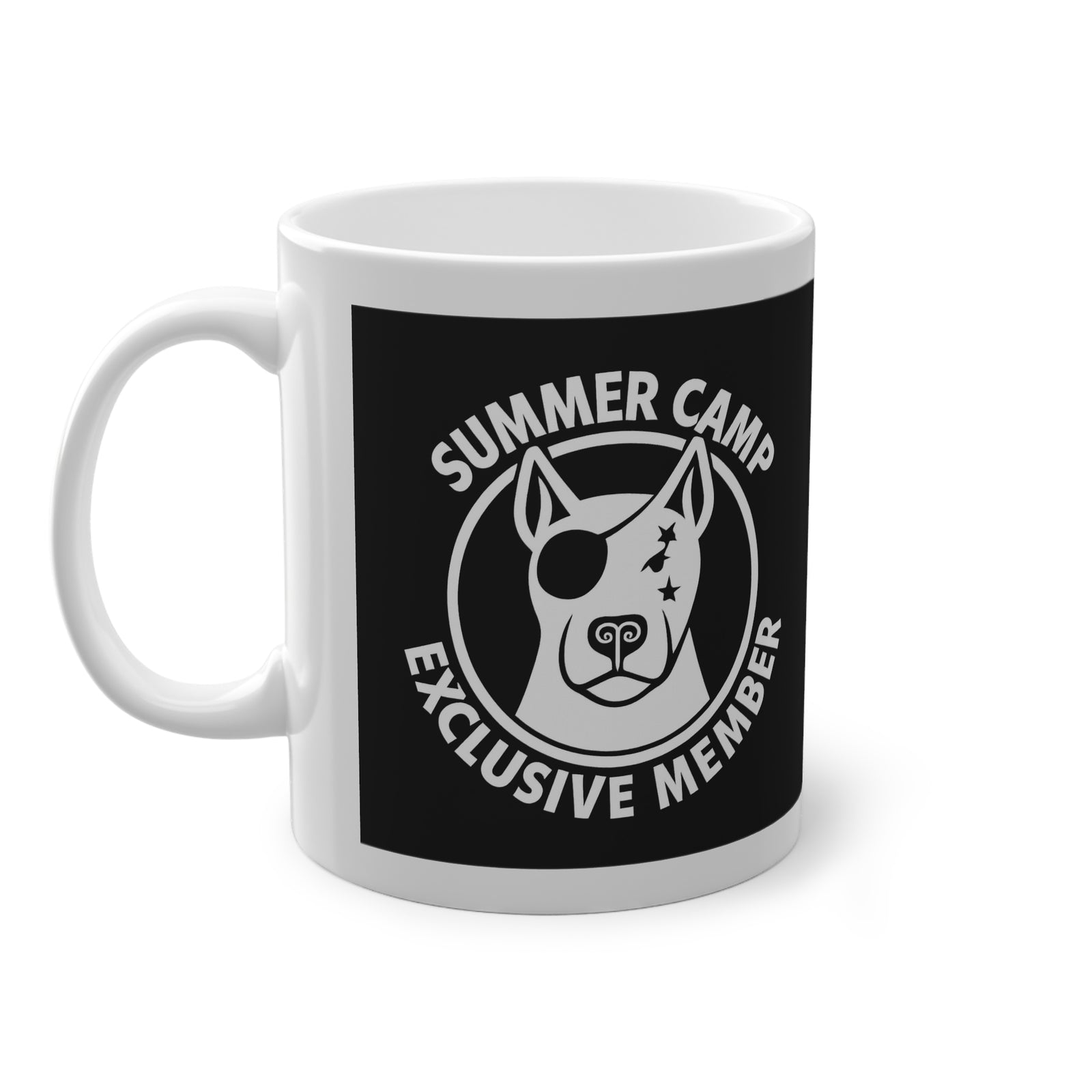 Exclusive Summer Camp Black Mug WL02