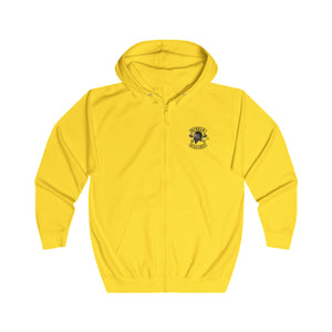 Bunker WC Helmet Unisex Full Zip Hoodie, BL02