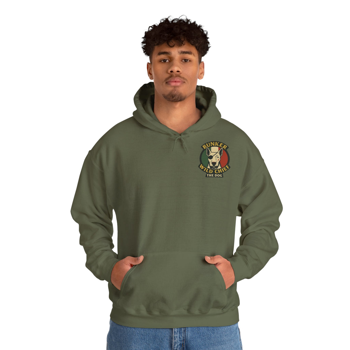 Bunker WC Italian Unisex Sweatshirt Hoodie BL02