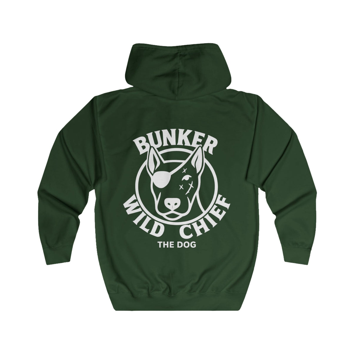 Bunker WC Unisex Full Zip Hoodie, WL02