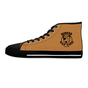 Bunker WC Light Brown Women's High Top Sneakers BL02