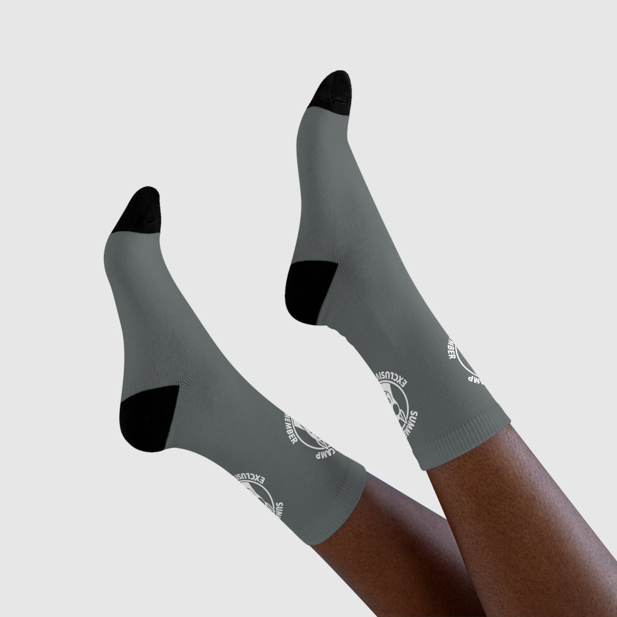 Summer Camp Exclusive Members Dark Gray Socks BL