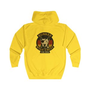 Bunker WC German Flag Unisex Full Zip Hoodie, BL02