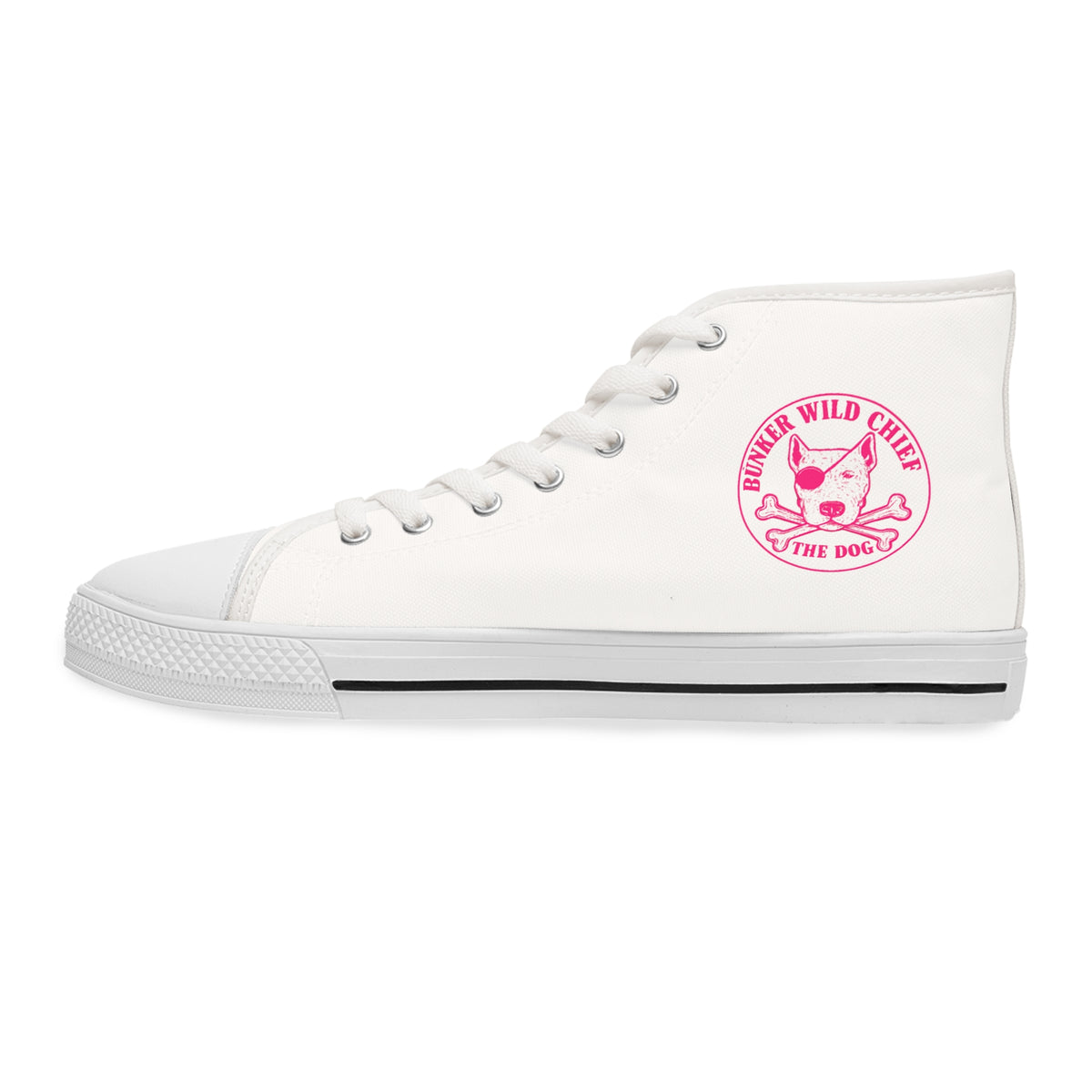 Bunker WC Pink Women's High Top Sneakers PL02