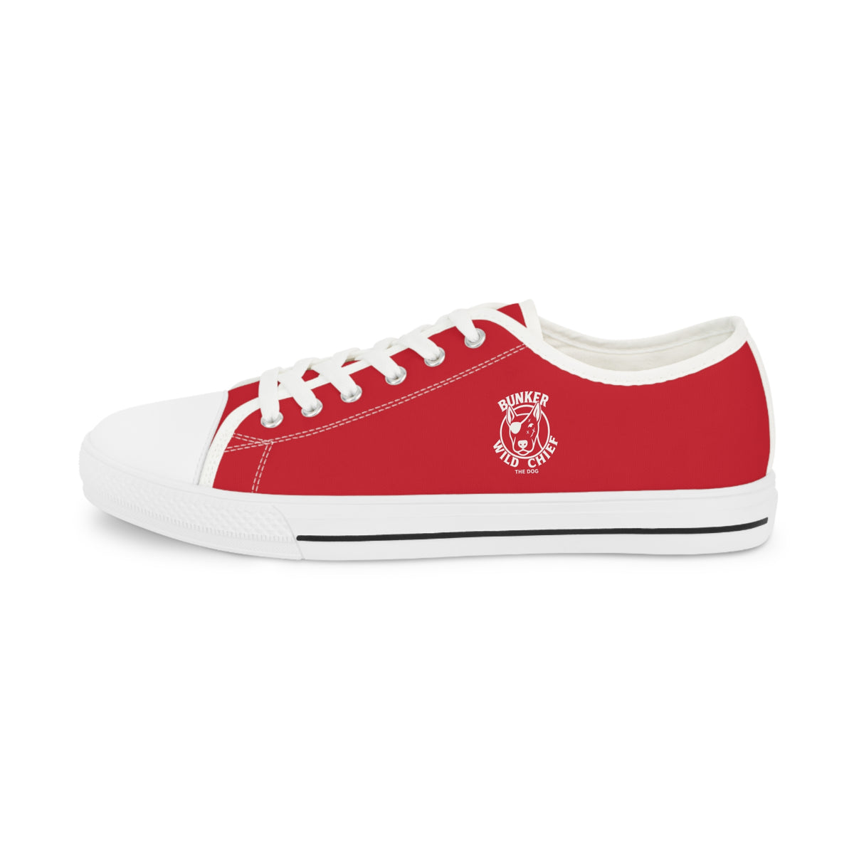 Bunker WC Red Low Top Sneakers WL02