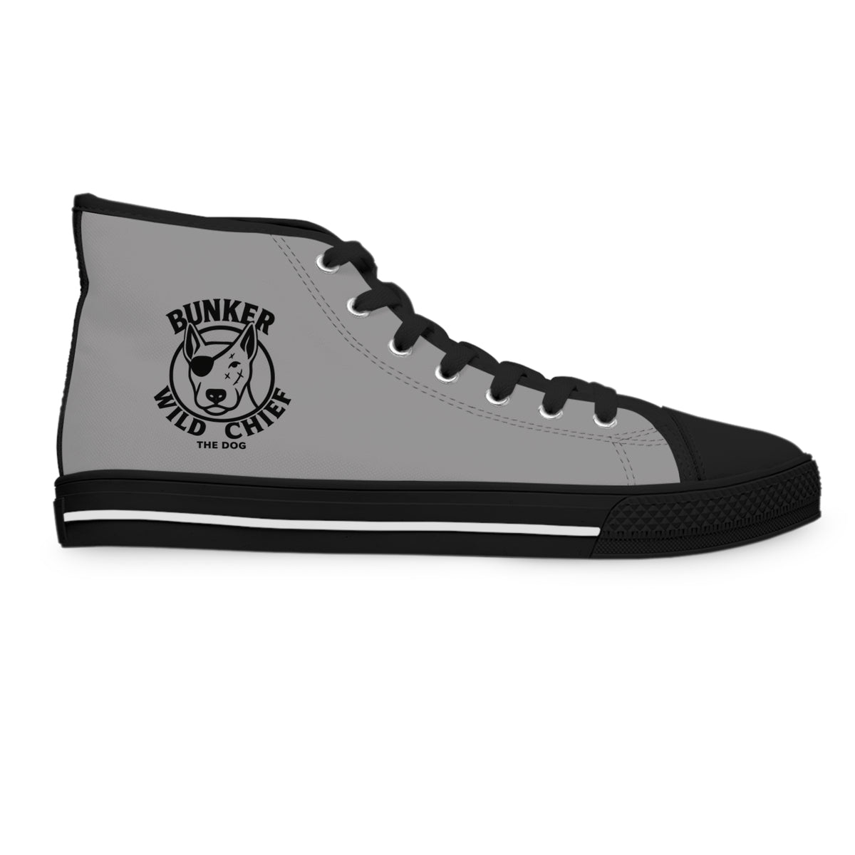 Bunker WC Women's Dark Grey High Top Sneakers BL02