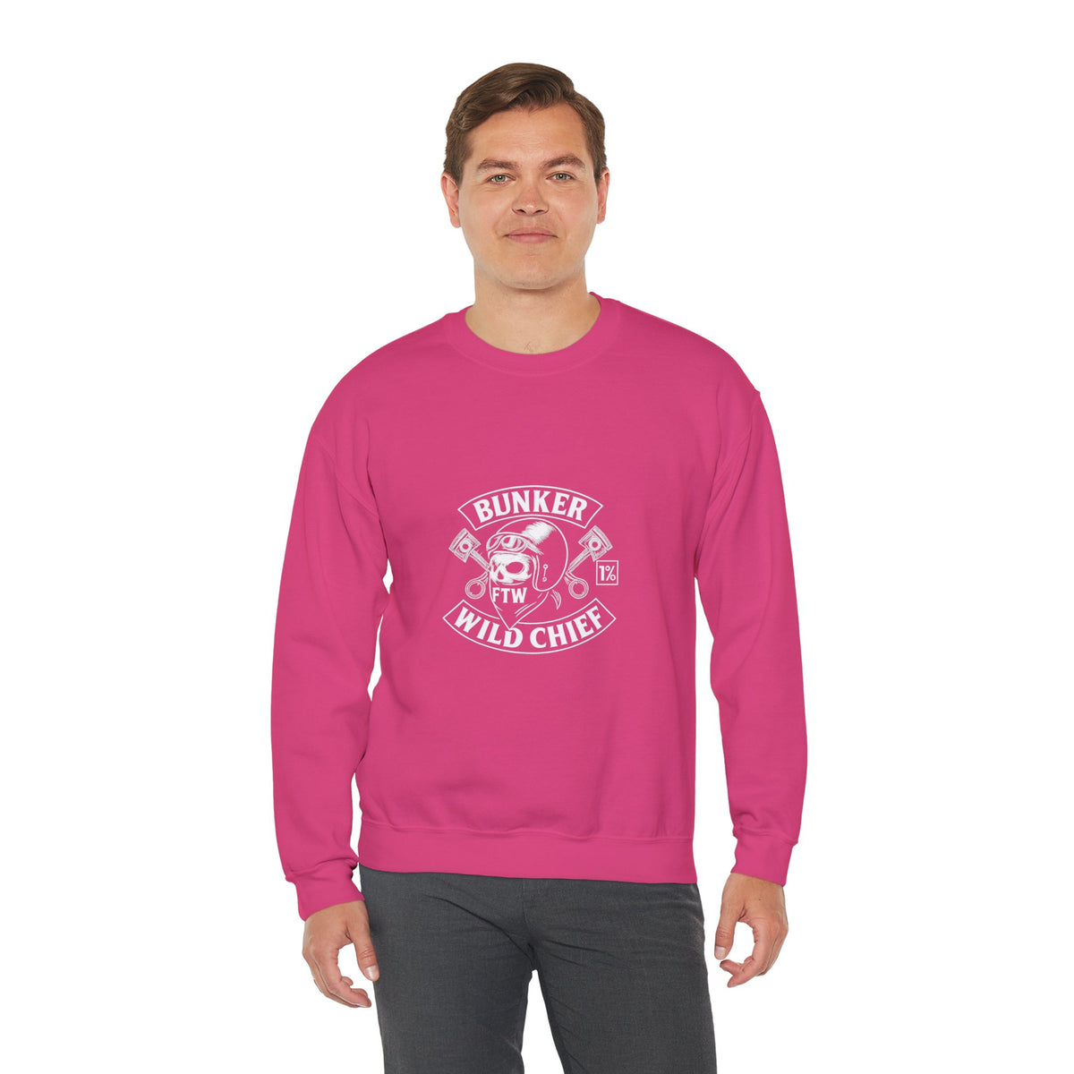 Bunker WC Helmet Unisex Crewneck Sweatshirt WL02