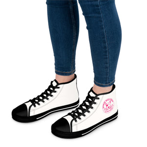 Bunker WC Pink Women's High Top Sneakers PL02