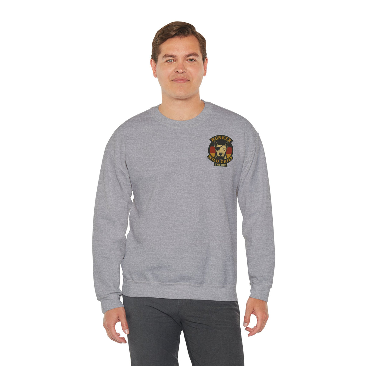 Bunker WC German Flag Unisex Crewneck Sweatshirt BL02