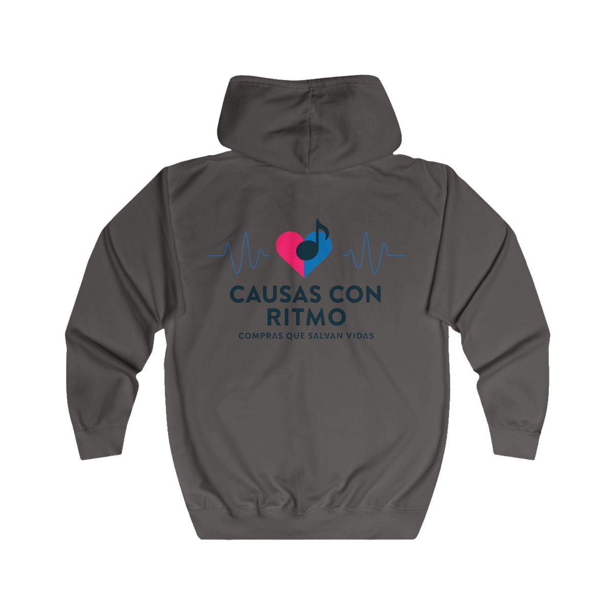 Causas con Ritmo Unisex Full Zip Hoodie FSL&BBL
