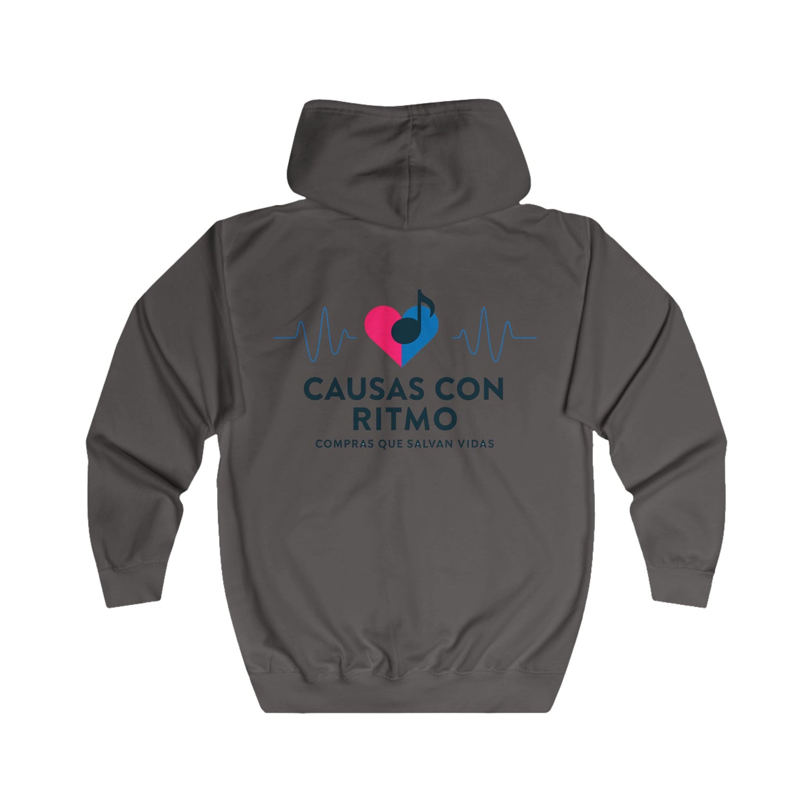 Causas con Ritmo Unisex Full Zip Hoodie FSL&BBL