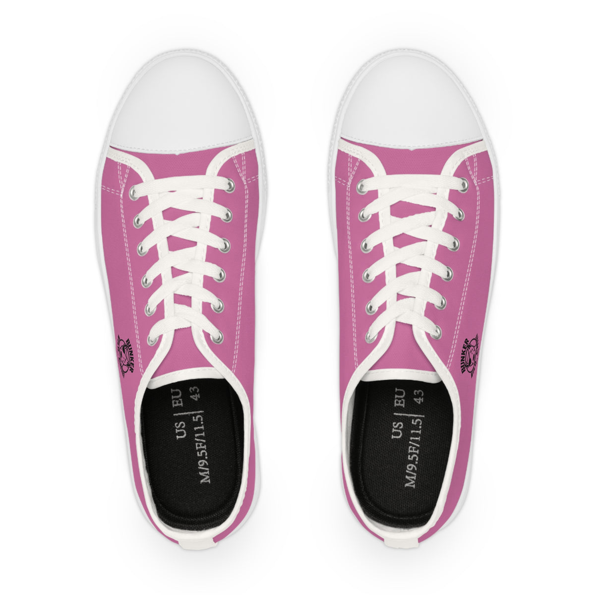 Bunker WC Pink Low Top Sneakers BL02