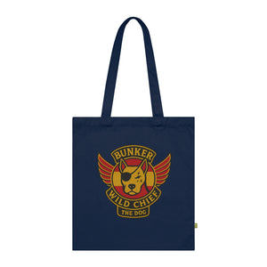 Organic Bunker WC Spanish Flag Cotton Tote Bag BL02
