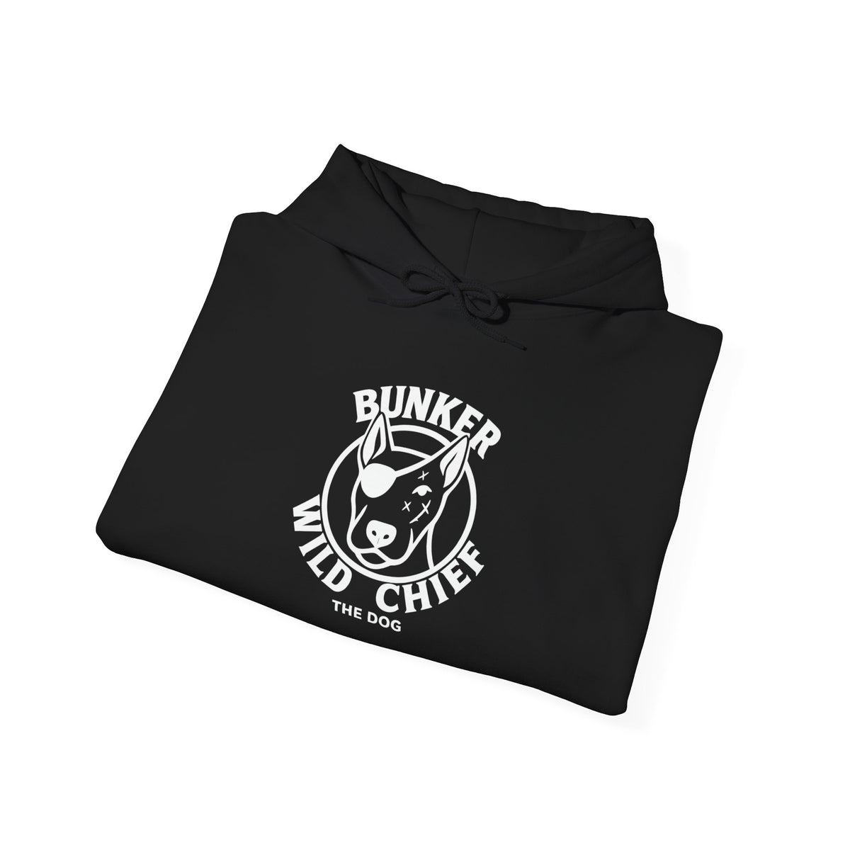 Bunker WC Black Hoodie, Sweatshirt WL02