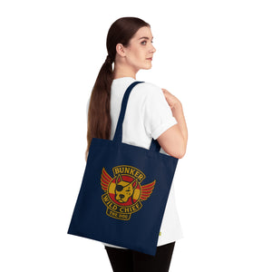 Organic Bunker WC Spanish Flag Cotton Tote Bag BL02