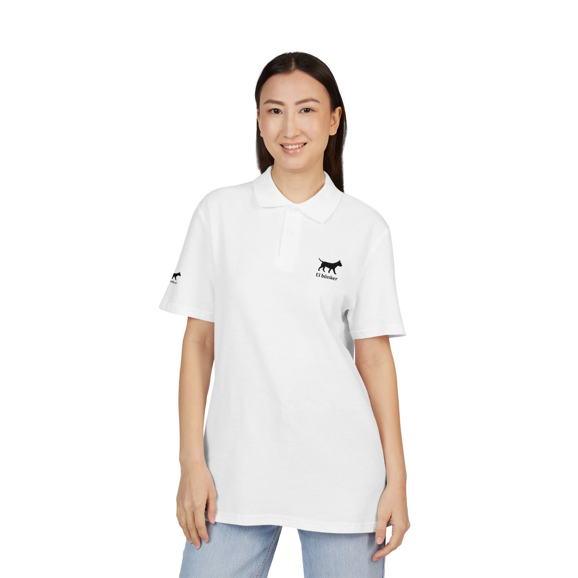 The Bunker Unisex Embroidered Polo Shirt BL