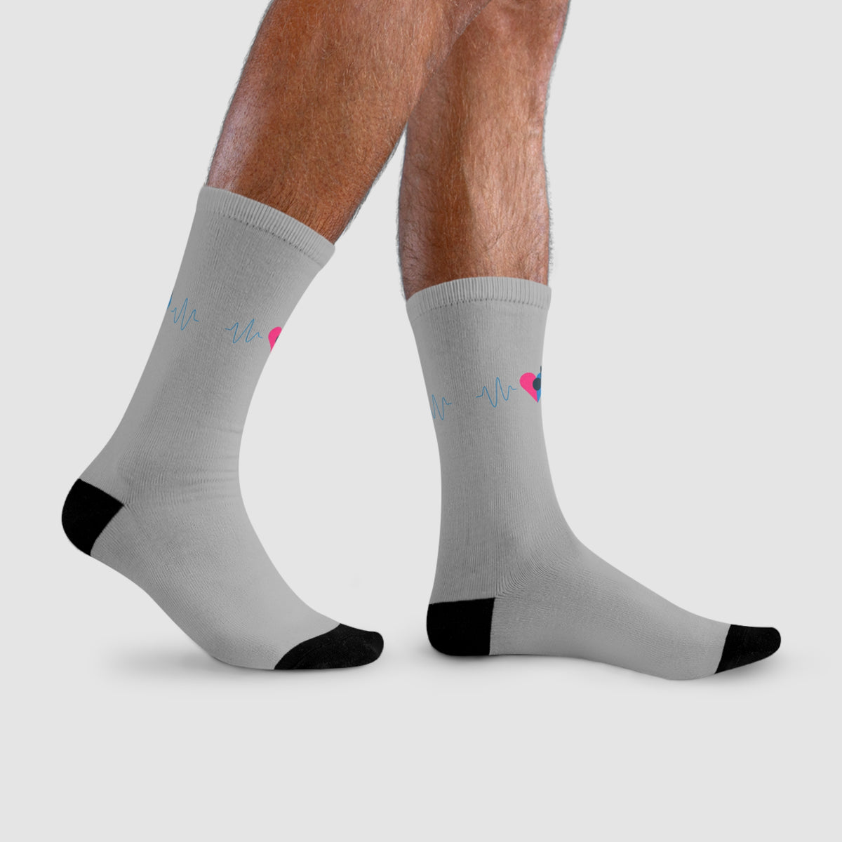 Causas con Ritmo Light Grey Socks SL