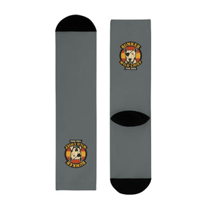Bunker WC Spanish Flag Dark Gray Socks BL