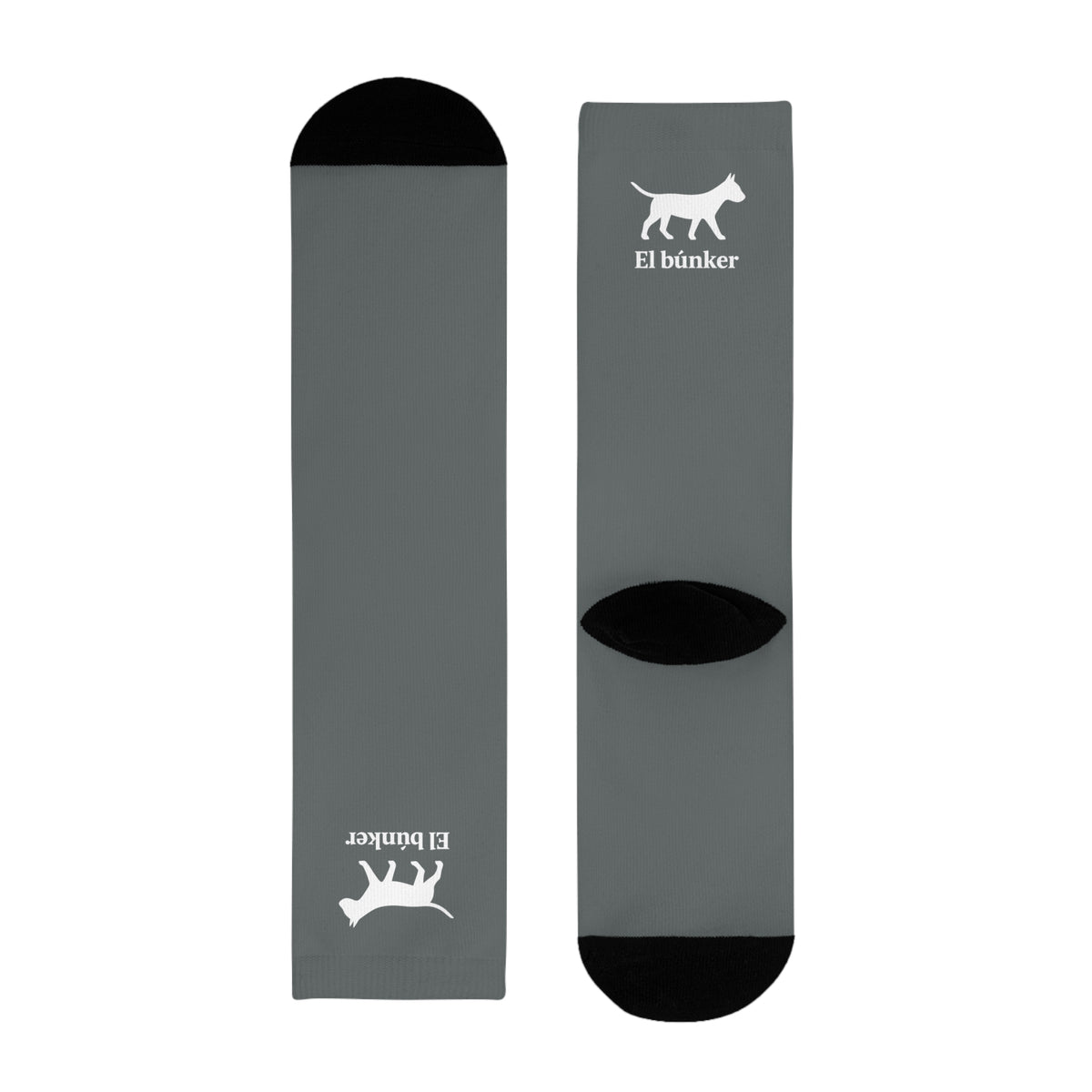 The Bunker Dark Gray Socks WL