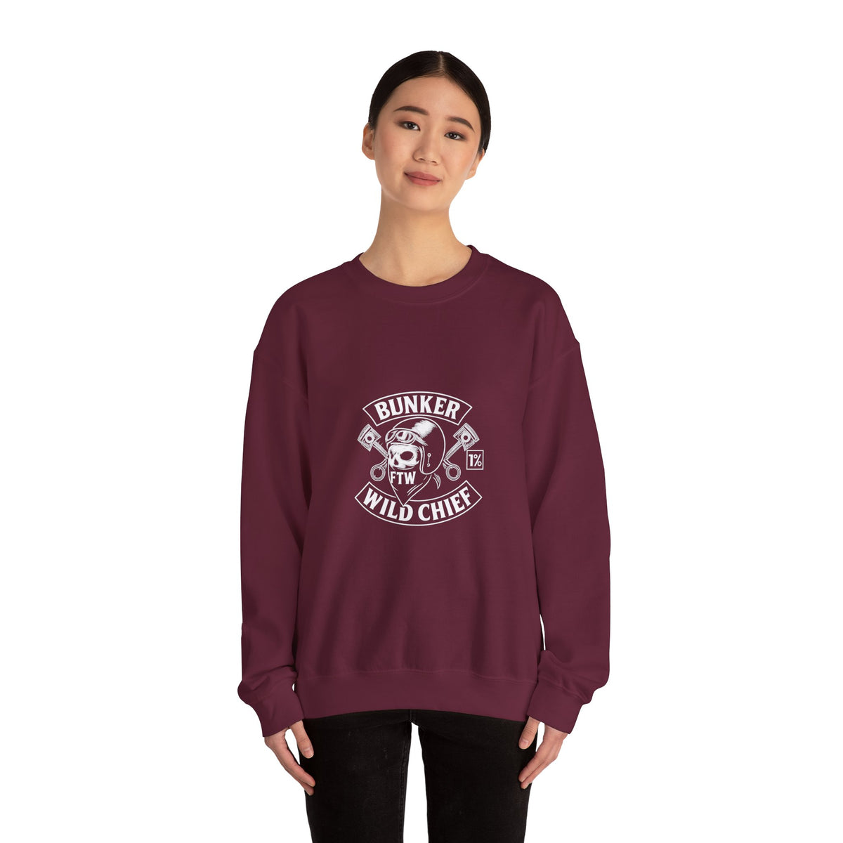 Bunker WC Helmet Unisex Crewneck Sweatshirt WL02