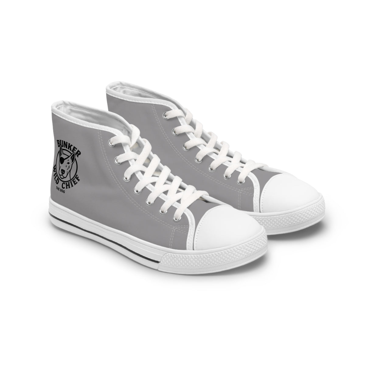 Bunker WC Women's Dark Grey High Top Sneakers BL02