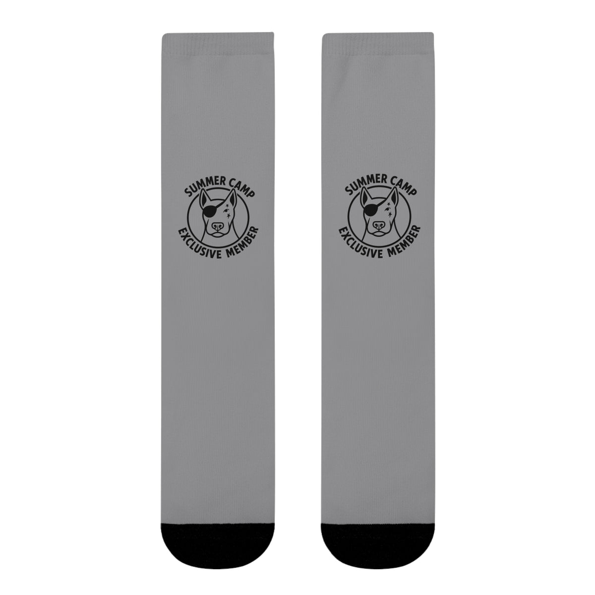 Summer Camp Exclusive Members Gray Socks BL