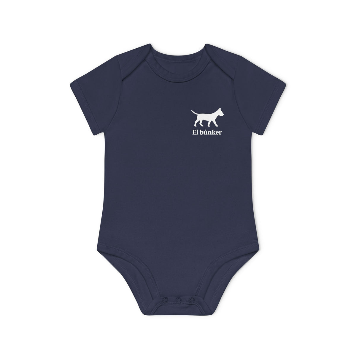 Organic Baby The Bunker WC Bodysuit B&WL02