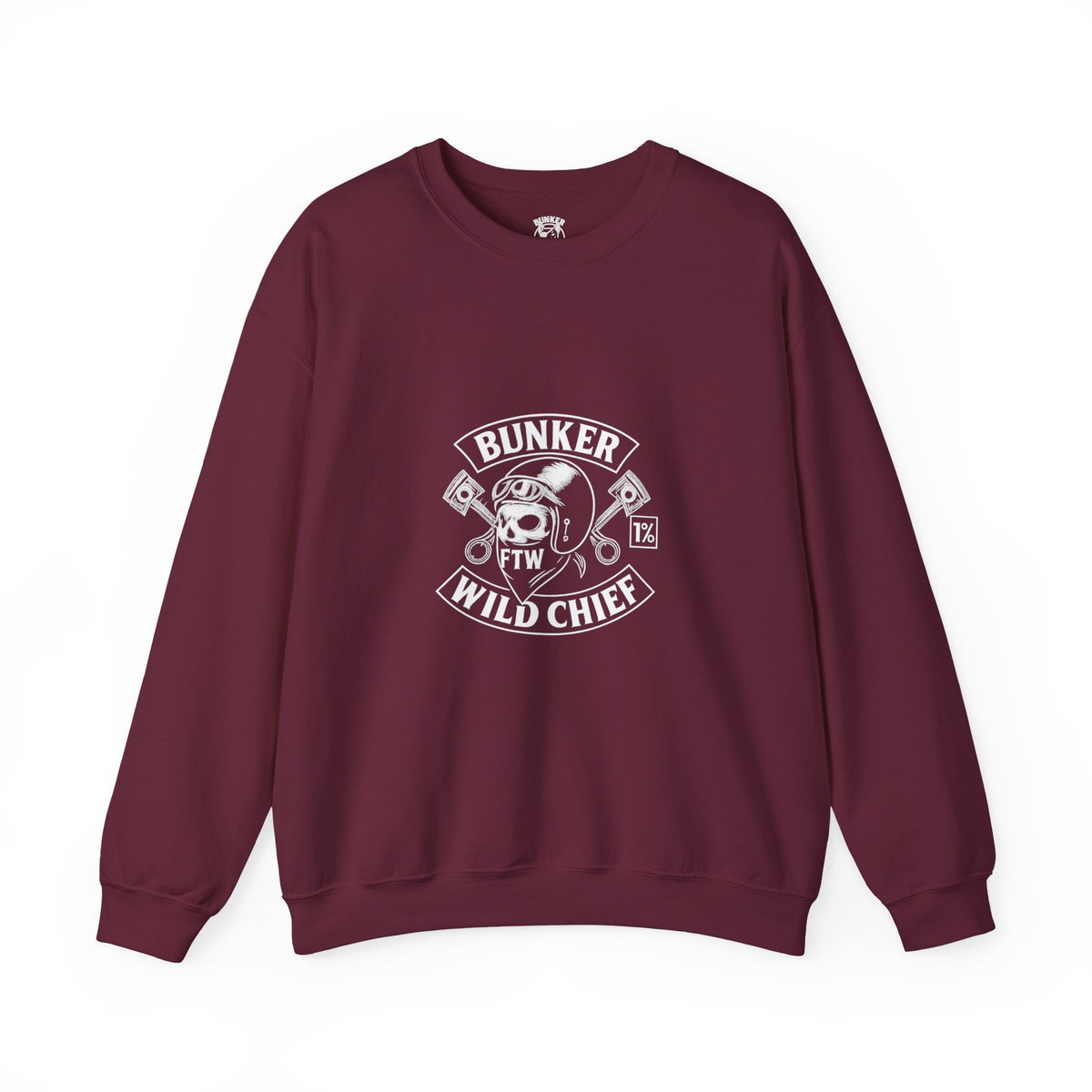 Bunker WC Helmet Unisex Crewneck Sweatshirt WL02
