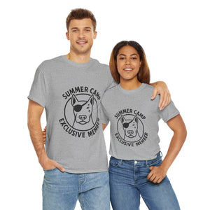 Summer Camp Exclusive Member, Unisex Heavy Cotton T-Shirt BL02