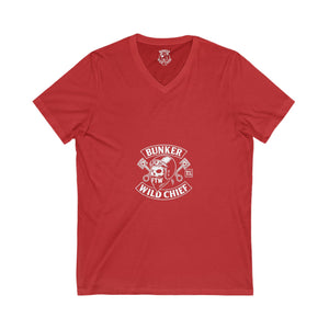 Bunker WC Helmet Unisex V-Neck T-Shirt WL02