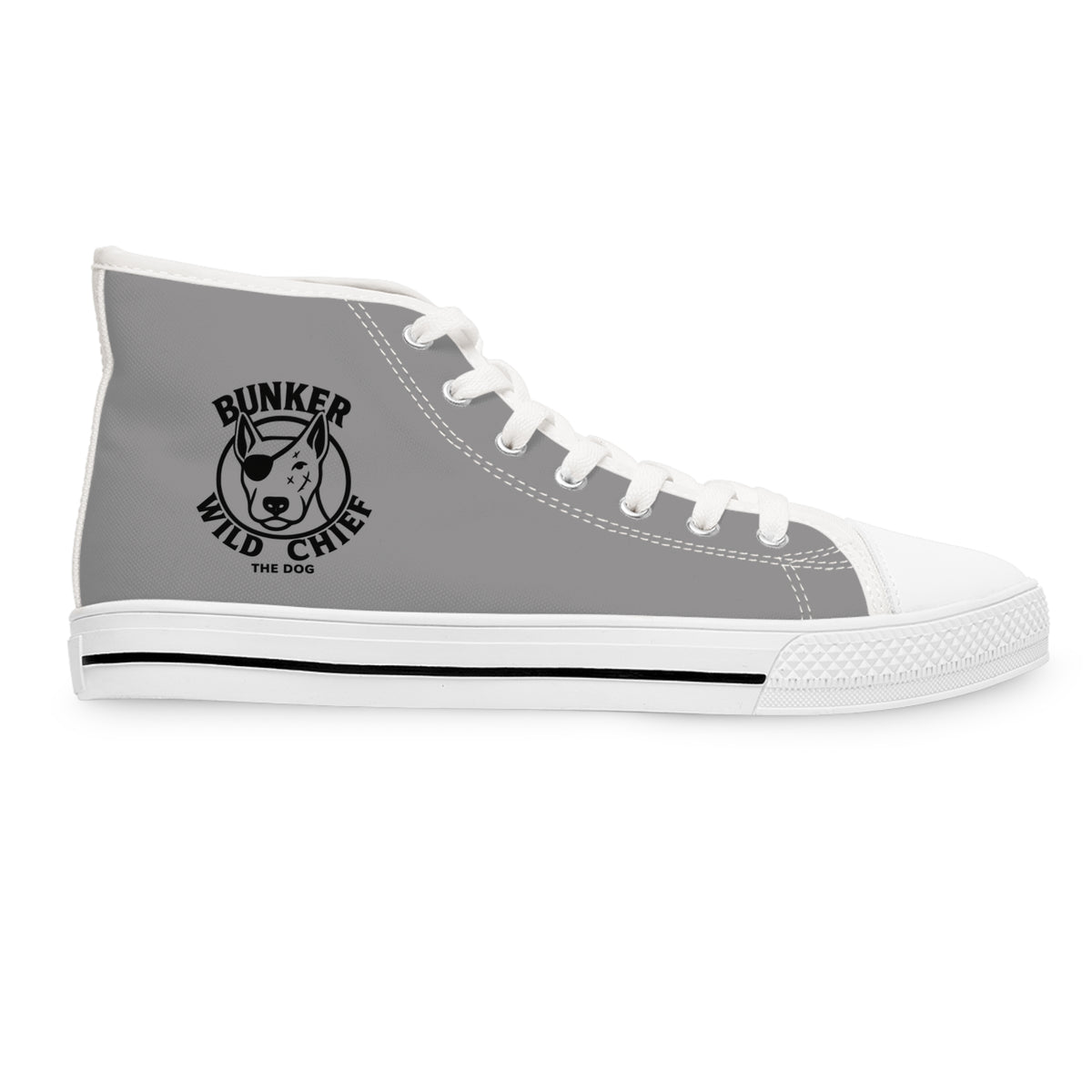 Bunker WC Women's Dark Grey High Top Sneakers BL02