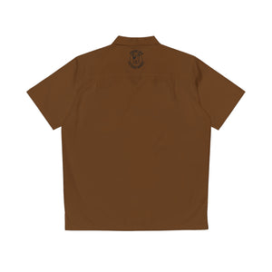 Summer Camp Exclusive Member Men's Hawaiian Brown Shirt BL