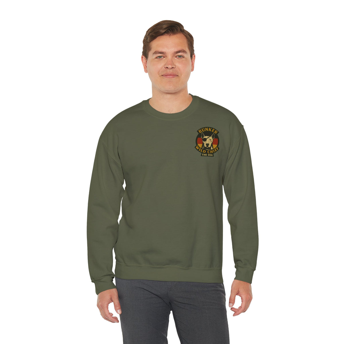 Bunker WC German Flag Unisex Crewneck Sweatshirt BL02