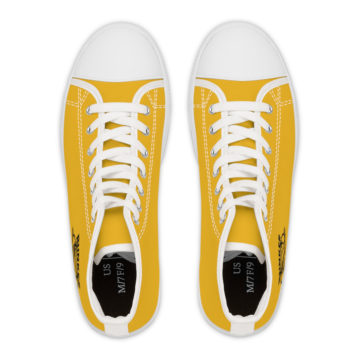 Bunker WC Women's Yellow High Top Sneakers BL02