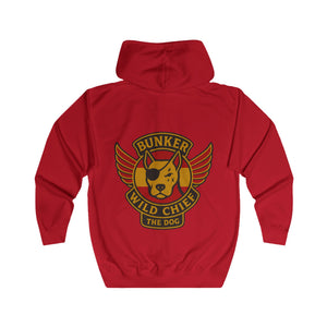 Bunker WC Spanish Flag Unisex Full Zip Hoodie, BL02