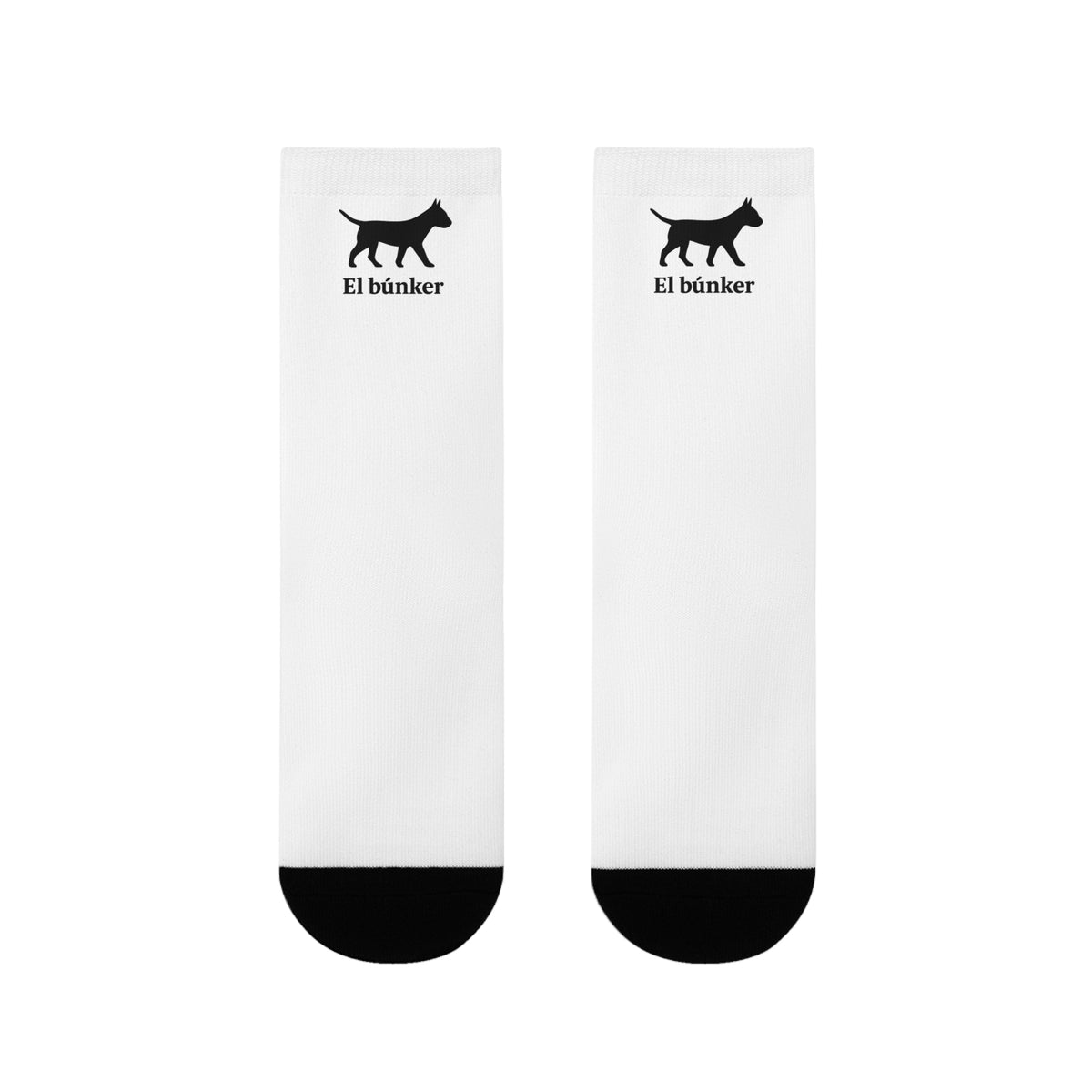 The Bunker WC White Crew Socks BL02