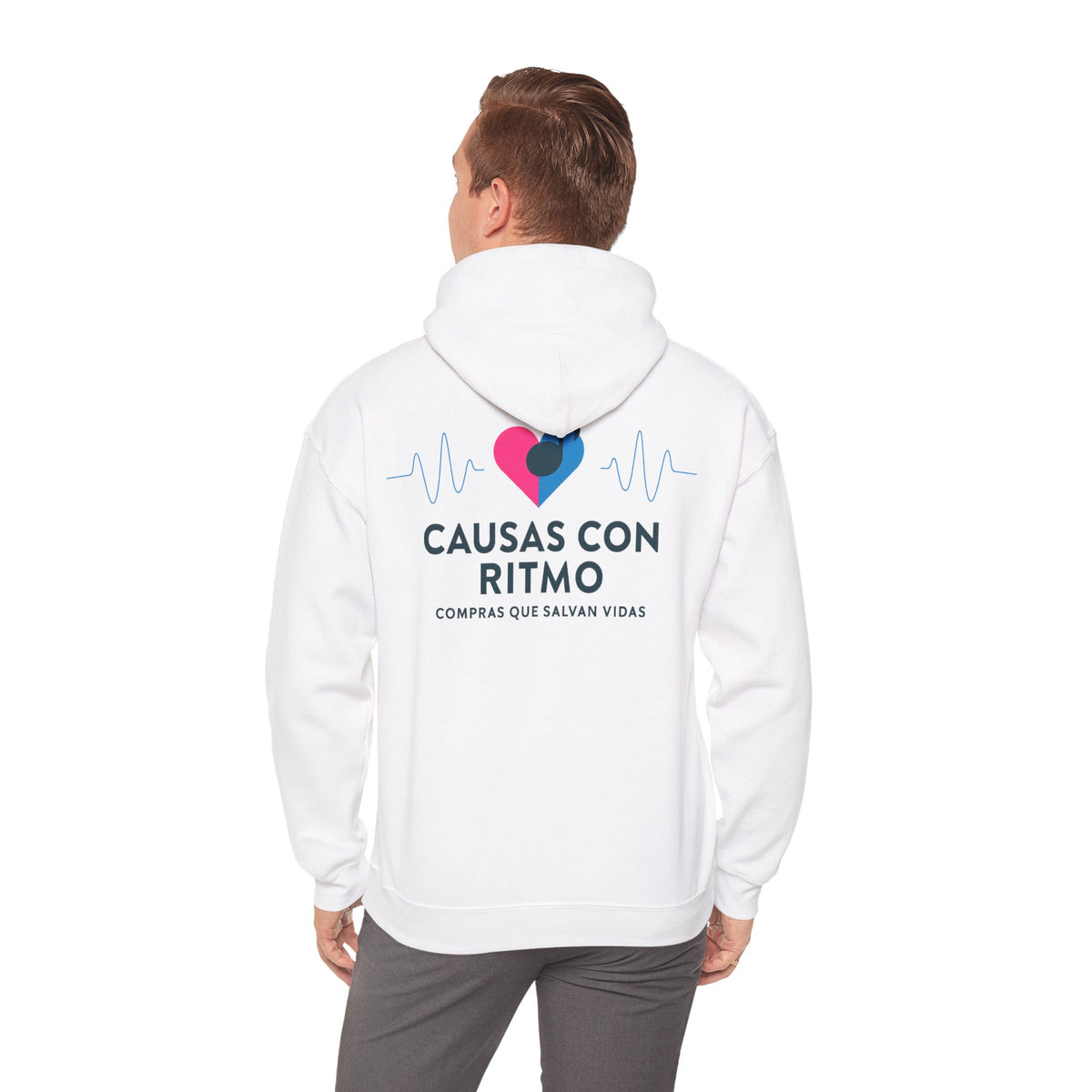 Causas con Ritmo Unisex Heavy Blend Hoodie FSL&BBL