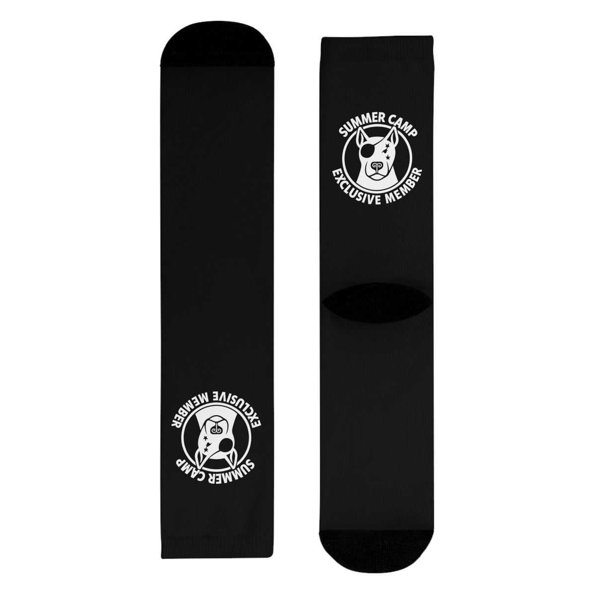 Summer Camp Exclusive Members Black Socks BL
