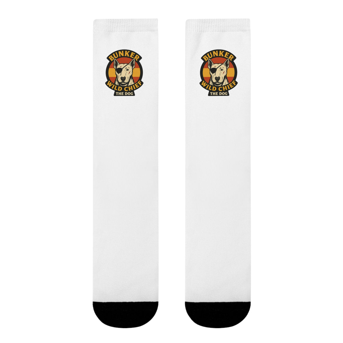 Bunker WC Spanish Flag White Socks BL