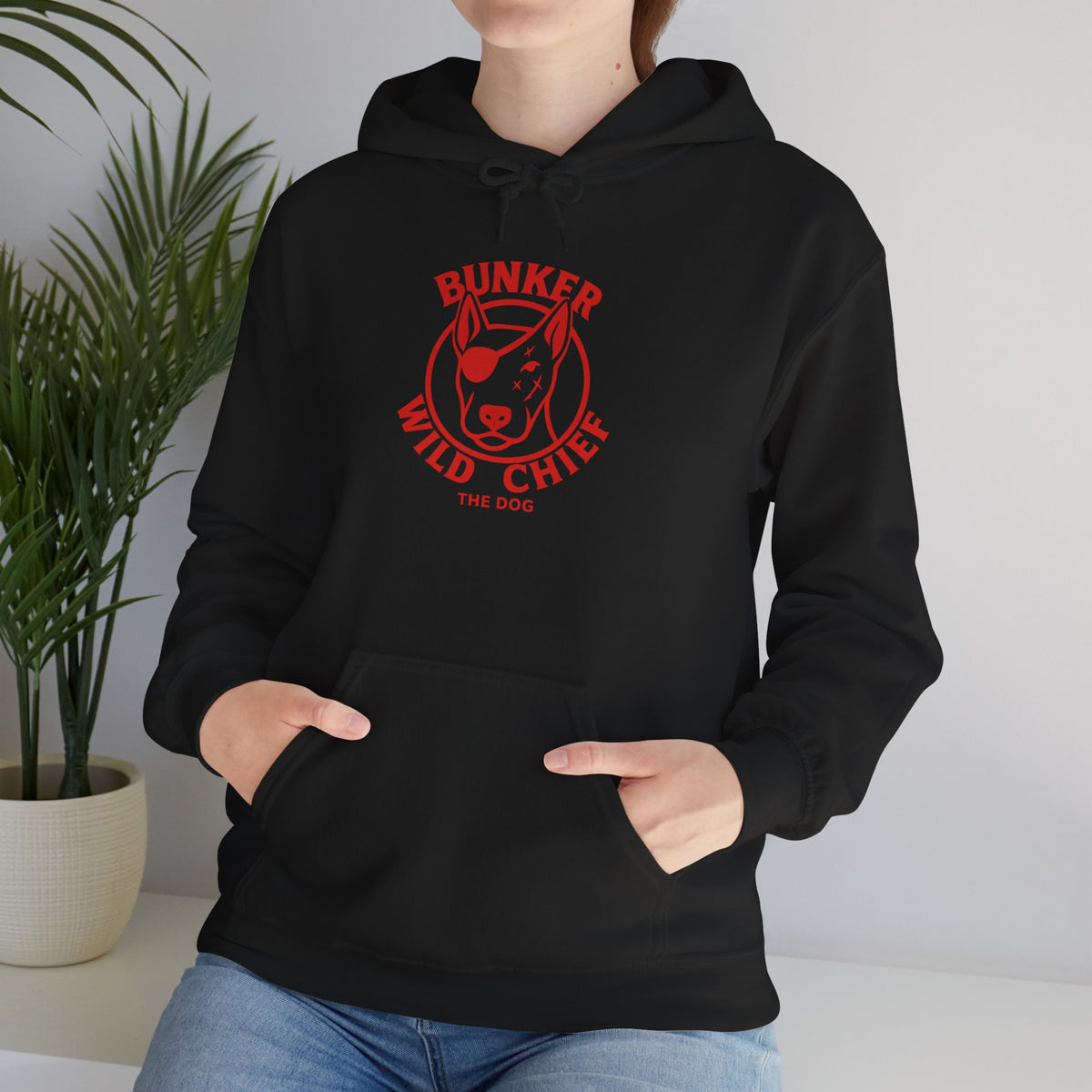 Bunker WC Light Blue Hoodie, Sweatshirt RL02