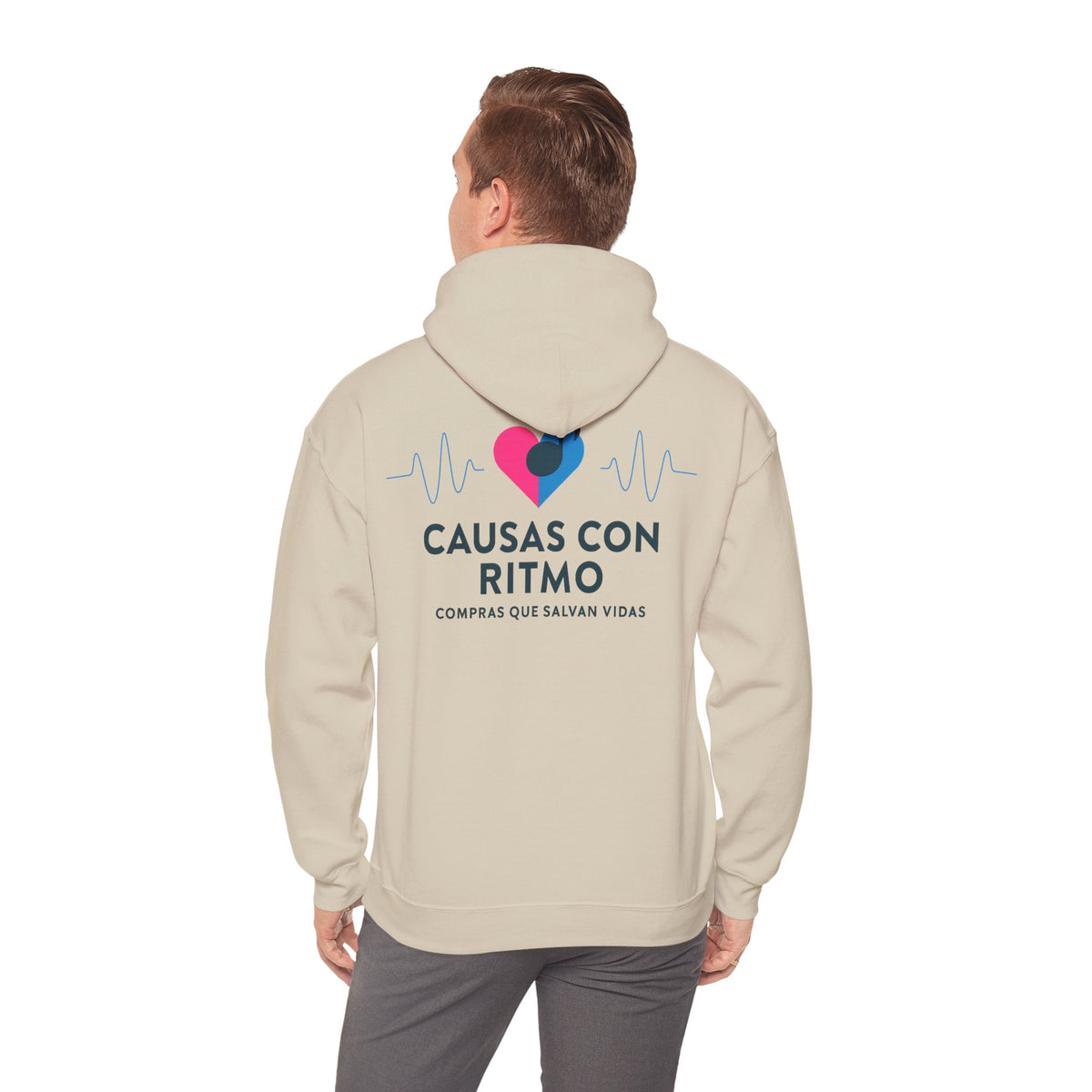 Causas con Ritmo Unisex Heavy Blend Hoodie FSL&BBL