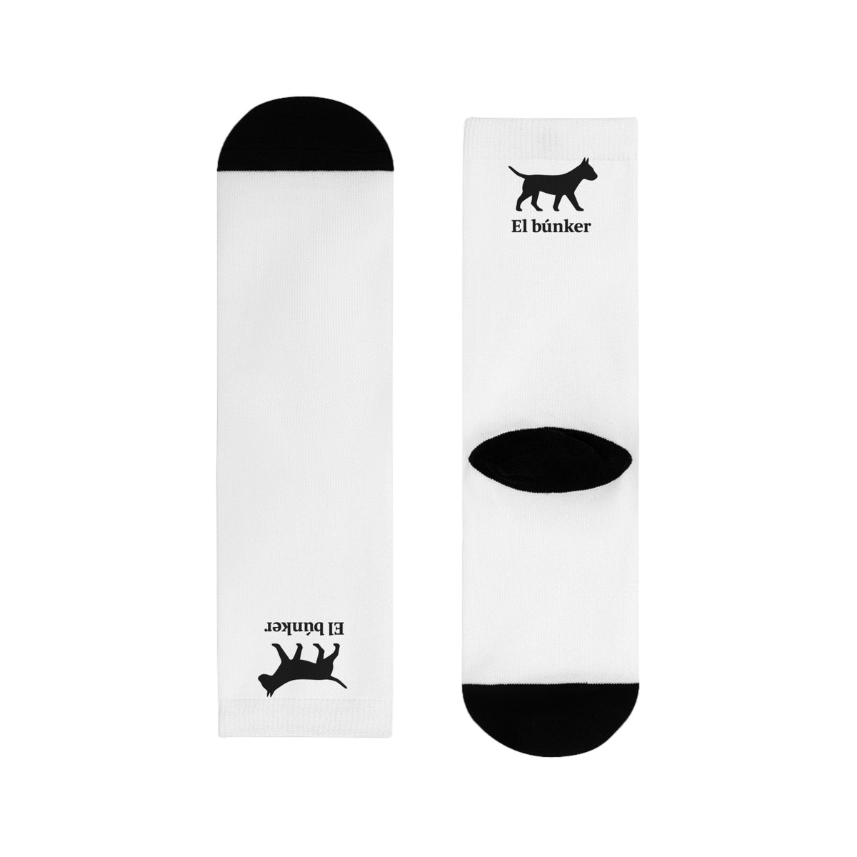 The Bunker WC White Crew Socks BL02