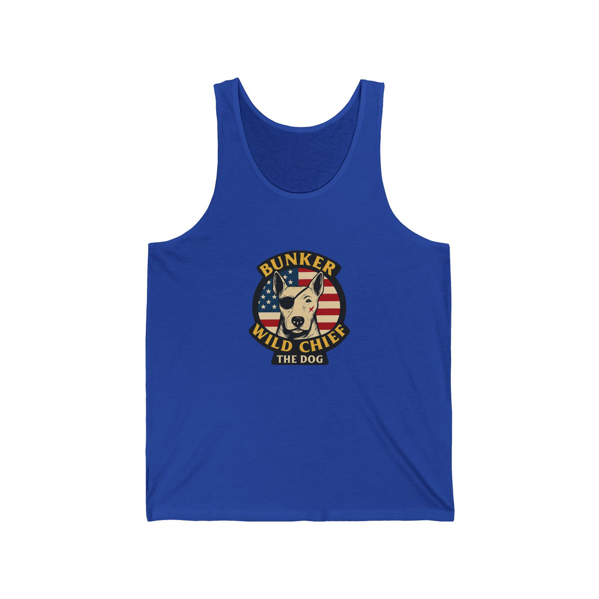 Bunker WC USA Flag Tank Top BL02