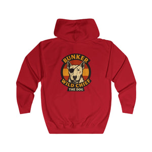Bunker WC Spanish Flag Unisex Full Zip Hoodie, BL02