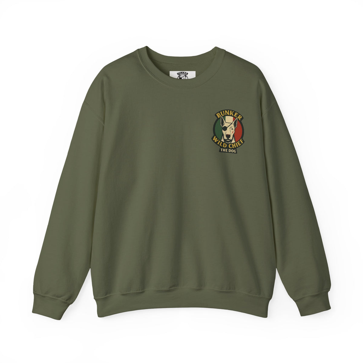 Bunker WC Italian Flag Unisex Crewneck Sweatshirt BL02