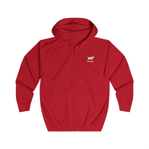 The Bunker WC Unisex Full Zip Hoodie, W&BL02