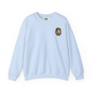 Bunker WC USA Flag Unisex Crewneck Sweatshirt BL02