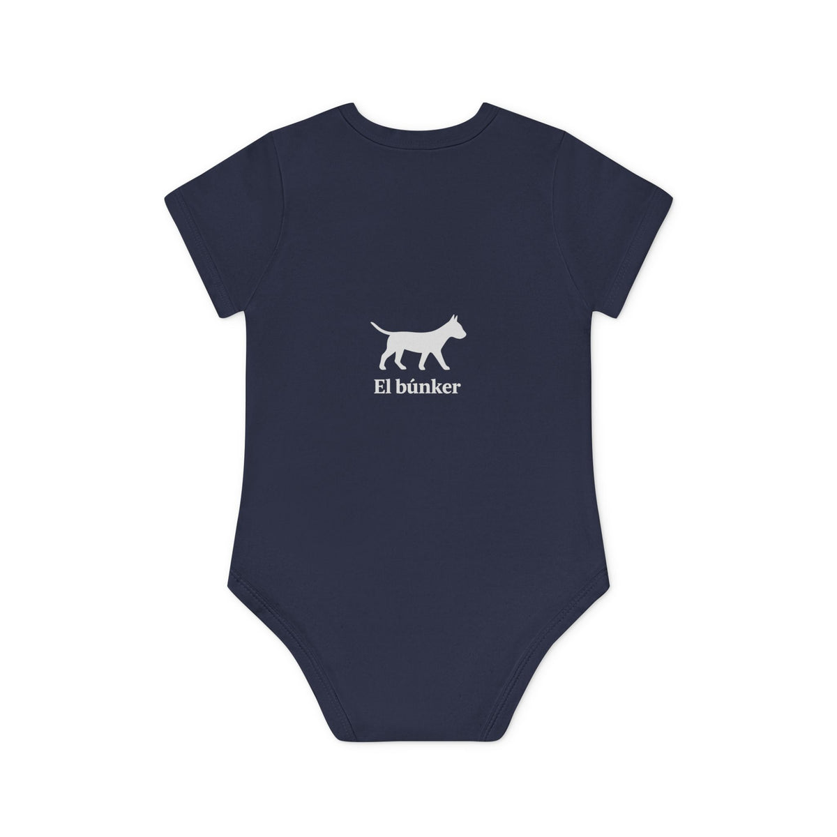Organic Baby The Bunker WC Bodysuit B&WL02