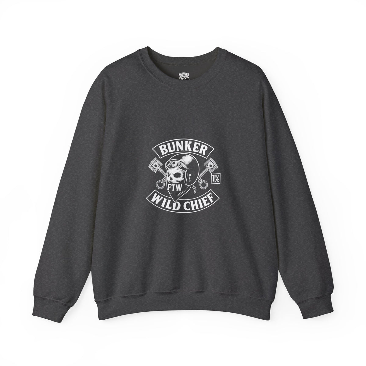 Bunker WC Helmet Unisex Crewneck Sweatshirt WL02